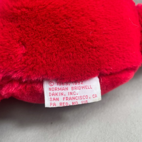 Vintage Clifford The Big Red Dog Christmas Plush Stuffed Animal Toy 12" - Picture 4 of 6